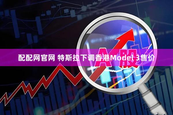 配配网官网 特斯拉下调香港Model 3售价